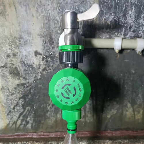 Outlet Sprinkler Timer, Mechanical Irrigation Controller, Compact, Efficient Outdoor Dial Timer For Patio And Lawn 2