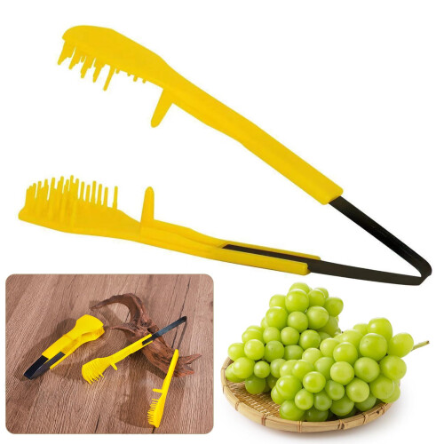Ergonomic Grape Pruning Tool with Adjustable Clip for Precise Thinning Control in Vineyard Gardening 1