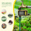 Smart Irrigation Controller Solar Water Timer with Rain Sensor, Multi Program Scheduling, Filter for Garden 3