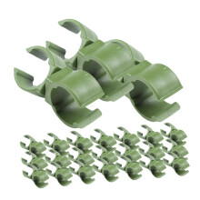 HOLIDYOYO 50pcs Reusable Plant Support Clips Adjustable Garden Trellis Connectors for Vegetables and Vines
