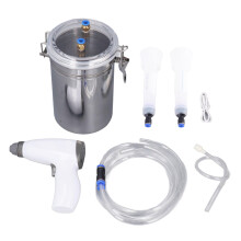 Electric Cow Milking Machine with USB Rechargeable Battery and 2L Stainless Steel Bucket for Efficient Cow Milking