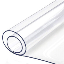 Office Chair Mat 90x90cm Non Slip Transparent PVC Floor Protector for Hard Floors Durable Odor