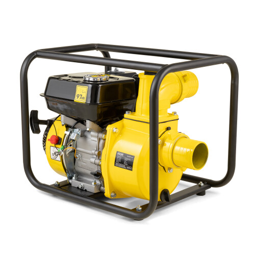 6.5HP 3 Inch Petrol Water Pump 4-Stroke Engine 3" High Flow With Filter