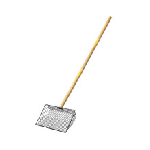 3in1 Metal Chicken Coop Cleaning Tool with Adjustable Handle, Fast Sifting Poop Scooper Shovel