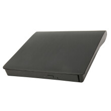 USB-C DVD Enclosure ABS Black 9.5/9mm SATA N/A