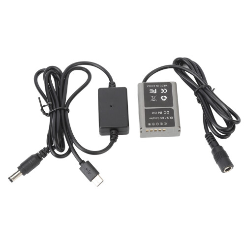DC Dummy Battery for EM1 EM5 EP5 EM5II 5.2x2.1mm
