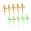 Self Watering Spikes 10 Pack, Adjustable Flow Automatic Plant Watering System for Potted Plants 1