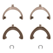Support de charnière de bandeau de remplacement, 1 paire,-Beige
