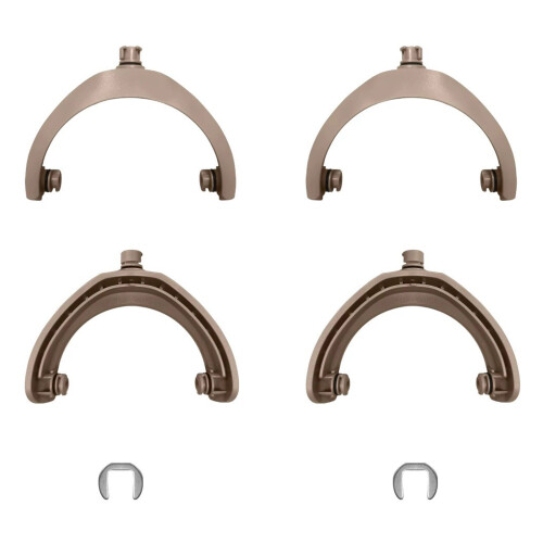 Support de charnière de bandeau de remplacement, 1 paire,-Beige