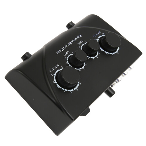 Karaoke Sound Mixer Plug & Play 2 Mic EU Plug 2