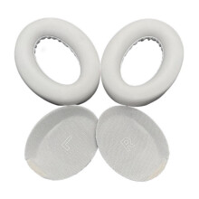 Ademende Memory Foam-oorkussens voor Ultra-hoofdtelefoons-Wit