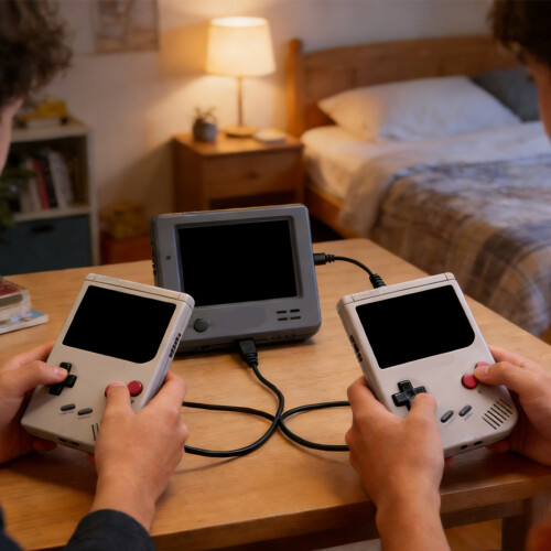Twee 2-speler linkkabel 1,8 m voor multiplayer-gaming, 1