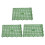 3Pcs Durable Tree Trunk Protector Set with Quick Locking Hook, Adjustable Tree Guard for Saplings 1