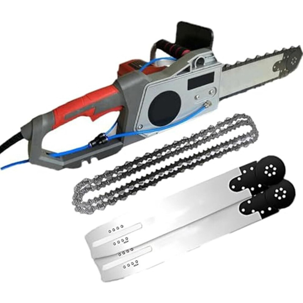Electric Concrete Chain Saw Wall Cutter 350Mm, Fast Deep Cutting With Waterfed Dust Suppression For Reinforced Concrete 9351714489300