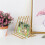 Gold Metal Vinyl Record Holder, Compact Triangular Record Storage Rack, Matte Gold Display Organizer 4