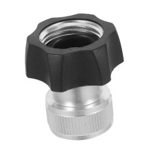 Pressure Washer Hose Adapter 3/4 Inch with Filter, Aluminum Alloy Garden Hose Connector, LeakResistant
