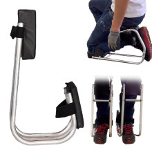 Heavy Duty Garden Kneeler Seat with Thickened Comfort Padding, Foldable Dual Function Bench for Knee Protection