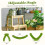 Plant Training Clips 5 Pcs Adjustable Branch Bender Tools for Even Canopy and Low Stress Support 3