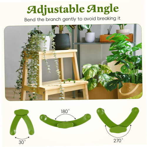 Plant Training Clips 5 Pcs Adjustable Branch Bender Tools for Even Canopy and Low Stress Support 2