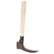 Garden Sickle for Weeding and Harvesting with Durable Manganese Steel Blade and Ergonomic Grip
