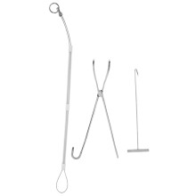 Veterinary Midwifery Tool, Stainless Steel Pig Breeding Equipment with Precise Control, Durable and Easy Clean for Farm Use