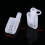 Beekeeping Queen Bee Cage Set with Secure Locking Design, Transparent Reusable Bee Catcher Clip 10pcs 2