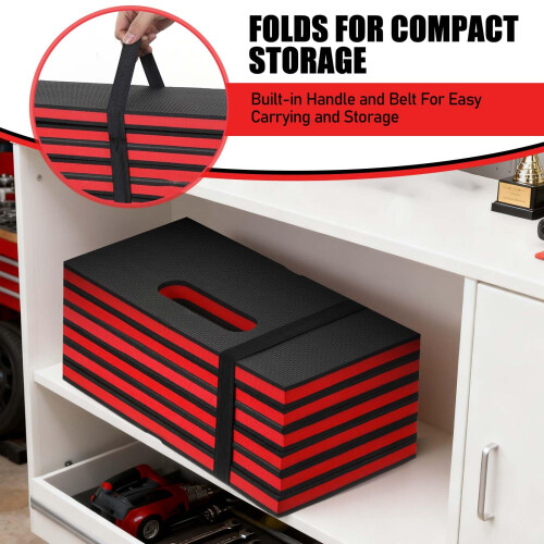 Extra Thick Foldable Kneeling Pad with Handle, Durable EVA Foam Mat for Gardening, Workshop, Camping 1