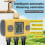 Water Timer for Garden, 3 Outlet Sprinkler Timer with Triple Zone Control and Rain Delay Function for Yard and Lawn 3
