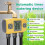 Water Timer for Garden, 3 Outlet Sprinkler Timer with Triple Zone Control and Rain Delay Function for Yard and Lawn 4