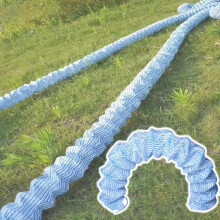 5.9 Inch Flexible French Drain Pipe 30ft, Perforated Drainage Pipe for Fast Water Redirection and Erosion Control