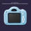 A3 400mAh 40MP Blue Kids Camera, Single Lens 3