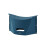 Portable Folding Stool Black Foldable Compact ABS Plastic Stool for Camping Travel Home and Office 1