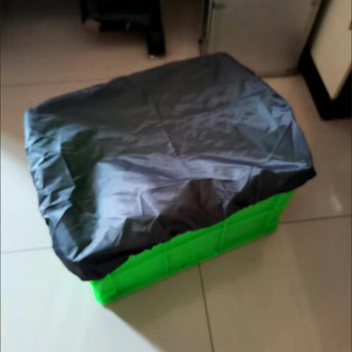 Waterproof Storage Container Cover 210D Polyester Dustproof UV Resistant Bin Protector Dark Green 55x42x10cm 1