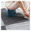 Portable Folding Stool Black Foldable Compact ABS Plastic Stool for Camping Travel Home and Office 4