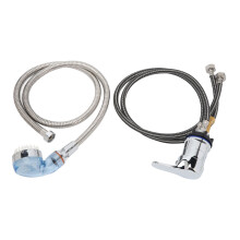 31.5in/47.2in Shampoo Faucet & Hose Kit Blue
