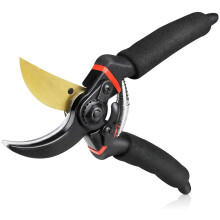 8 Inch Heavy Duty Pruning Shears with Ergonomic Non‑Slip Handles, Precision Blades for Home Gardening
