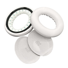 Coussinets d'oreille pour écouteurs Ultra, oreillettes-Blanc