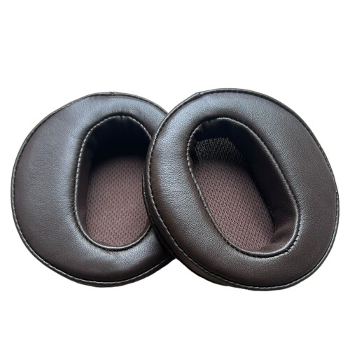 1 paire de coussinets d'oreille de-faisceau sans tête marron