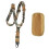 (CP shoulder pads) Multifunctional Nylon Strap Single Point Diagonal Safety Strap for Hiking Climbing 1