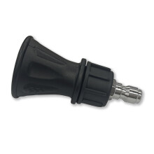 40 Degree Pressure Washer Nozzle with Guard, 1/4 Quick Connect Tip for Wide Coverage Cleaning, 4.0 Orifice