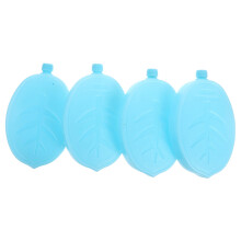 4pcs Reusable Ice Packs for Coolers and Lunch Boxes, Lightweight Durable Cooling for Camping and Picnics
