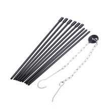 Camping Tripod Grill Rack Lightweight Aluminum Campfire Cooking Stand with Carry Bag for Outdoor BBQ and Hiking