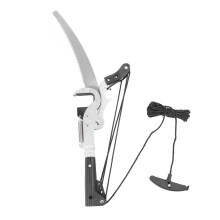 Pole Saw Tree Pruner with DualUse Cutting Design, TripleSharpened Blade, Easy Pole Attachment for Reach Branches