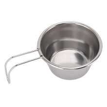 Stainless Steel Camping Bowl and Lightweight Outdoor Camp Cup for Hiking Travel Picnic