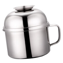 Stainless Steel Ramen Bowl with Lid, Durable Heat‑Insulated Lunch Container for Adults and Students