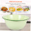 Retro Enamel Bowl Thickened MultiPurpose Kitchen Basin for Food Storage and Home Use 3