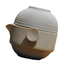 Travel Tea Set Compact Pottery Teapot and Cups for Outdoor Camping and Home Use
