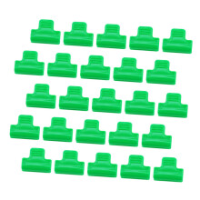 Greenhouse Film Clips 40 Pack R Shape Plastic Tunnel Greenhouse Clamps Reusable Secure Grip Design