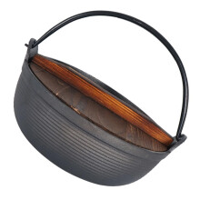 Camping Cooking Pot Nonstick Easy Clean Lightweight Outdoor Soup Pot for Campfire Stews and Picnic
