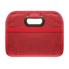 (Red) Car Trunk Organiser Box Waterproof Foldable for Most Cars